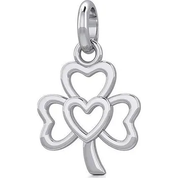 Přívěsek Srdcový trojlístek stříbrný přívěsek