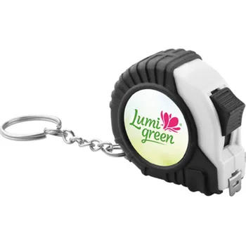metr Klíčenka- svinovací metr s logem Lumigreen