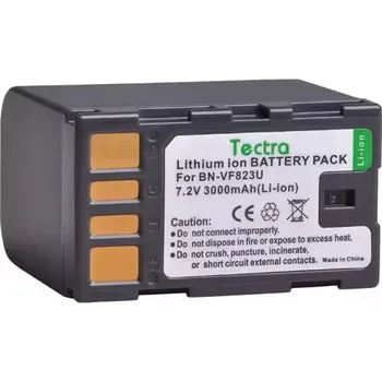 Tecra Baterie JVC BN-VF823 3000mAh Li-Ion 7,4V, akumulátor pro digitální videokamery