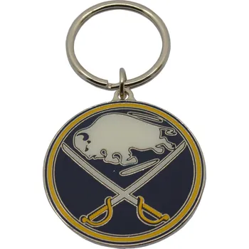 Přívěšek na klíče JFSC NHL Logo, Buffalo Sabres JFSC