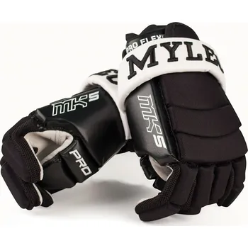 Hokejové rukavice Hokejbalové rukavice Mylec MK5, 13", černá Mylec