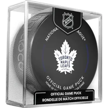 Puk Fanouškovský puk NHL Official Game Puck (1ks), Toronto Maple Leafs InGlasCo