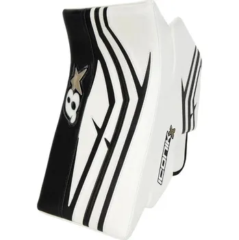 Vyrážečka Brian’s Iconik X SR, bílá-černá, Senior, Obrácený gard Brian’s