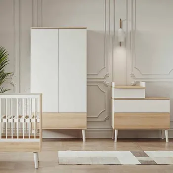 Dětský pokoj Dětský pokoj Faktum Cardiff - 3 dílná akční sada s přestavitelnou postýlkou