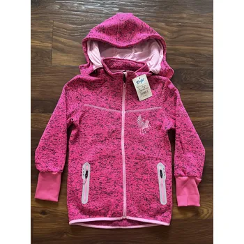 Dívčí mikina Flísová mikina KUGO vel. 152, 158, 164