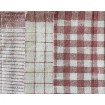 Sada kuchyňských utěrek multidesign 3ks růžová