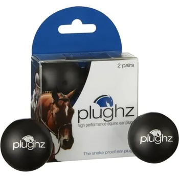 Míčky do uší Plughz černé 2 páry