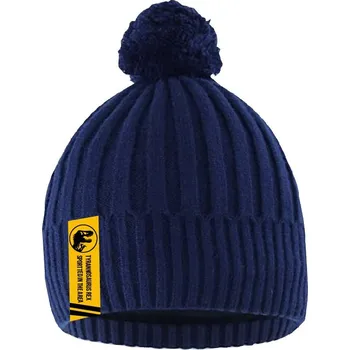 Čepice Eplusm Chlapecká čepice JURSKÝ SVĚT se žlutou nášivkou modrá Barva: Modrá, Velikost: 52