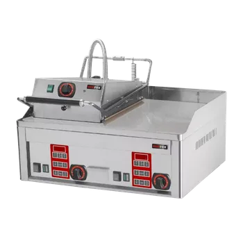 Kuchyňský gril Steak gril elektrický durable chrom, REDFOX - FTHC 60 ED + KD 30 T