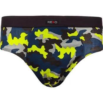 Slipy Zelené pánské slipy Bolf 1SE235 - 3XL