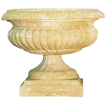 Zahradní dekorace Elegantní zahradní květináč na podstavci 44kg