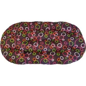 Pelíšek pro psa Polštář pro domácí mazlíčky - barevné kruhy - 120 x 65 cm