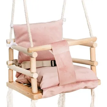 Dětská houpačka Eoshop Růžová houpačka NOVINKA H18027