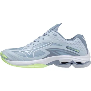 Dámská sálová obuv Dámská halová obuv Mizuno WAVE LIGHTNING Z7 / Heather/White/Neo Lime Velikost: 36.5/4.0