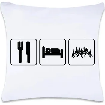 Dekorativní polštářek DOBRÝ TRIKO Polštář s potiskem 40 x 40 cm Život v přírodě Oboustranný tisk: NE