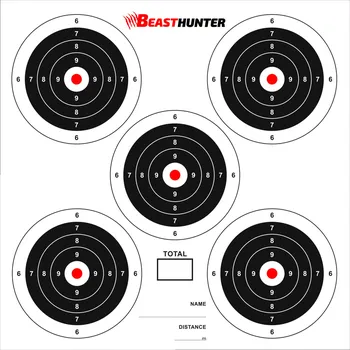Terč na sportovní střelbu Beast Hunter Terče 17x17cm 5-target bal.100ks