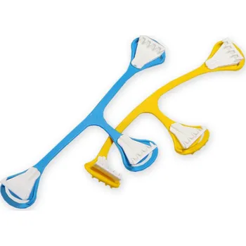 Snappi sponka 2ks (žlutá, modrá)