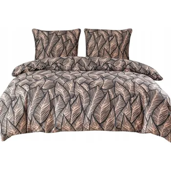 Povlečení POVLEČENÍ SADA 200x220 + 2x POVLEČENÍ 70x80 BAVLNA SATÉNOVÁ -