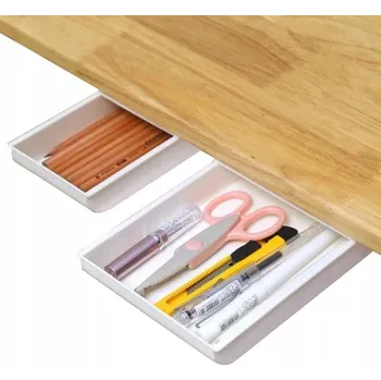 Psací stůl Obdélníkový psací stůl ORGANIZÉR 15,5 x 22 x 3,3 cm bílý