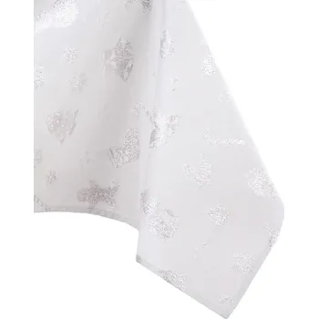 Ubrus AmeliaHome CHRISTMAS STORY stříbrný, velikost 110x160