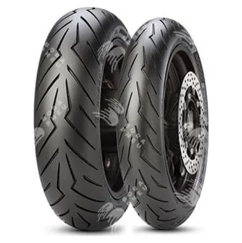 Pneumatiky PIRELLI diablo rosso scooter 120/70 R17 58H, celoroční pneu, moto