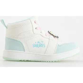 Reserved - Kotníkové tenisky Šmoulové - bílá - 233CY-00X - 233CY-00X-30