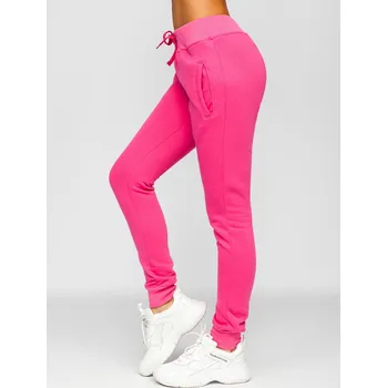 Dámské oblečení Růžové dámské tepláky Bolf CK-01 - S