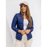 Tmavě modrá dámská prošívaná přechodová bunda Bolf 1141 - M
