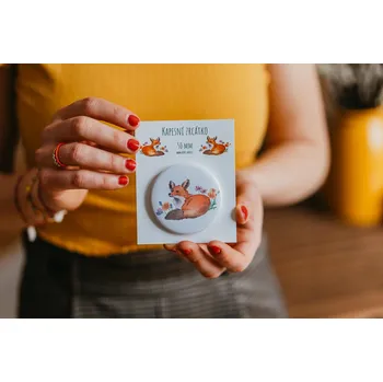 Kosmetické zrcátko ePiPí Kosmetické zrcátko - Liška