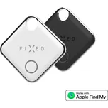 Smart tracker FIXED Tag s podporou Find My, 2 ks, černý + bílý