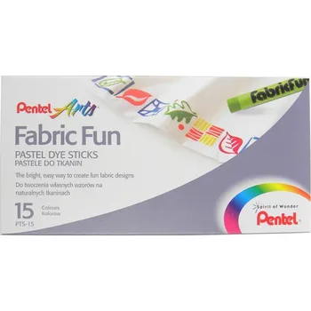 Výtvarná barva Pentel Voskovky na malování na textil - sada 7 ks nebo 15 ks Formát: sada 15 ks