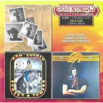Zahraniční hudba 2CD Don Everly: Solo Years Complete-3 Lps + 3 Bonus Cuts (2 Cd) 2023