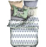 Povlečení z mikrovlákna DecoKing Basic Narnia, velikost 155x220+80x80*1