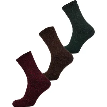 Pánské oblečení Pánské barevné-2 silné zimní termo ponožky Bolf A8990-2-3P 3PACK - 44-46