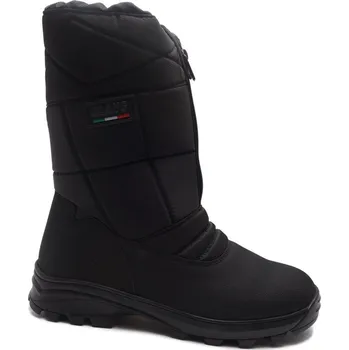 Pánská zimní obuv Zimní vycházková obuv-sněhule, Olang, černá: Černá Ano Textil 31,6 48 G - standardní šíře (25911-25912)