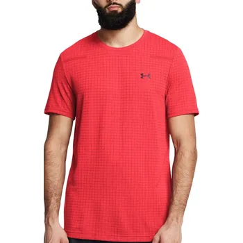 Pánské tričko Triko Under Armour Vanish Seamless Grid SS-RED 1376921-713 Velikost S