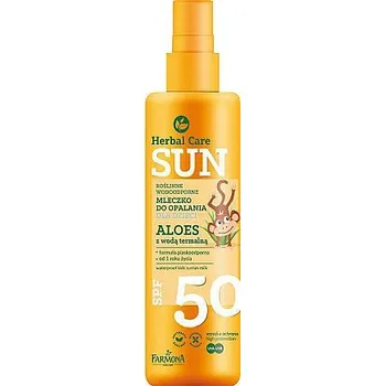 Přípravek na opalování Herbavis Herbal Care SUN Opalovací mléko SPF 50, 150 ml
