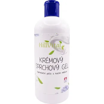 Sprchový gel HillVital Krémový sprchový gel s kozím mlékem, 400 ml