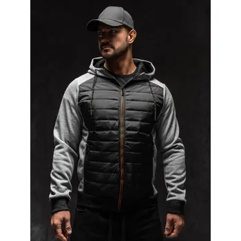 Šedá pánská přechodová bunda Bolf KS2155A1 - M