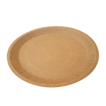Talíř EcoRevolution Obaly Papírový talíř EKO 18 cm kraft bal/100 ks Balení: 100