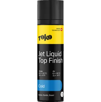 Lyžařský vosk TOKO Jet Liquid Top Finish Cold, -6°C až -20°C, 70 ml, sprej