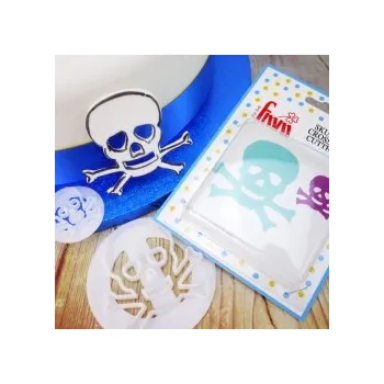 Vykrajovátko Vykrajovátko plastové - LEBKA / 2 ks