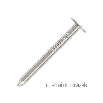 Hřebík Hřebíky do krytiny 2,5 x 20 mm zinek - 1 kg