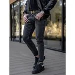 Černé pánské džíny skinny fit Bolf R925-1 - S