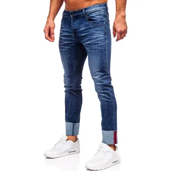 Tmavě modré pánské džíny slim fit Bolf MP0106BS - 31/M