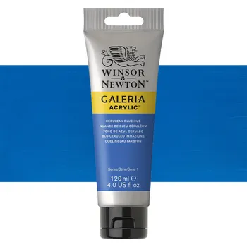 Vodová barva Akrylová barva Winsor & Newton 120ml - Cerulean Blue Hue
