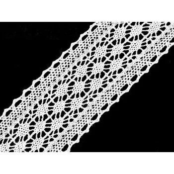 Krajka Krajka / vsadka paličkovaná šíře 70 mm