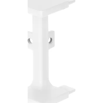 Nábytkové kování Interex design Vnější 90° roh pro profily GOLIAN - C / Bílá matná