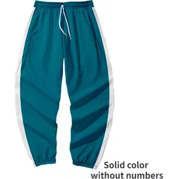 Tématická tepláková souprava s motivem "SQUID GAME" (dospělé velikosti) Barva: kalhoty (A) světle zelená, Velikost: 4XL