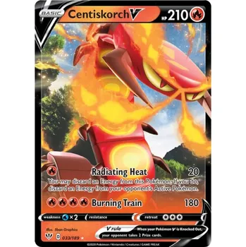 Karetní hra Centiskorch V 033/189 - Darkness Ablaze